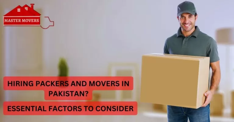 Packers and Movers in Pakistan